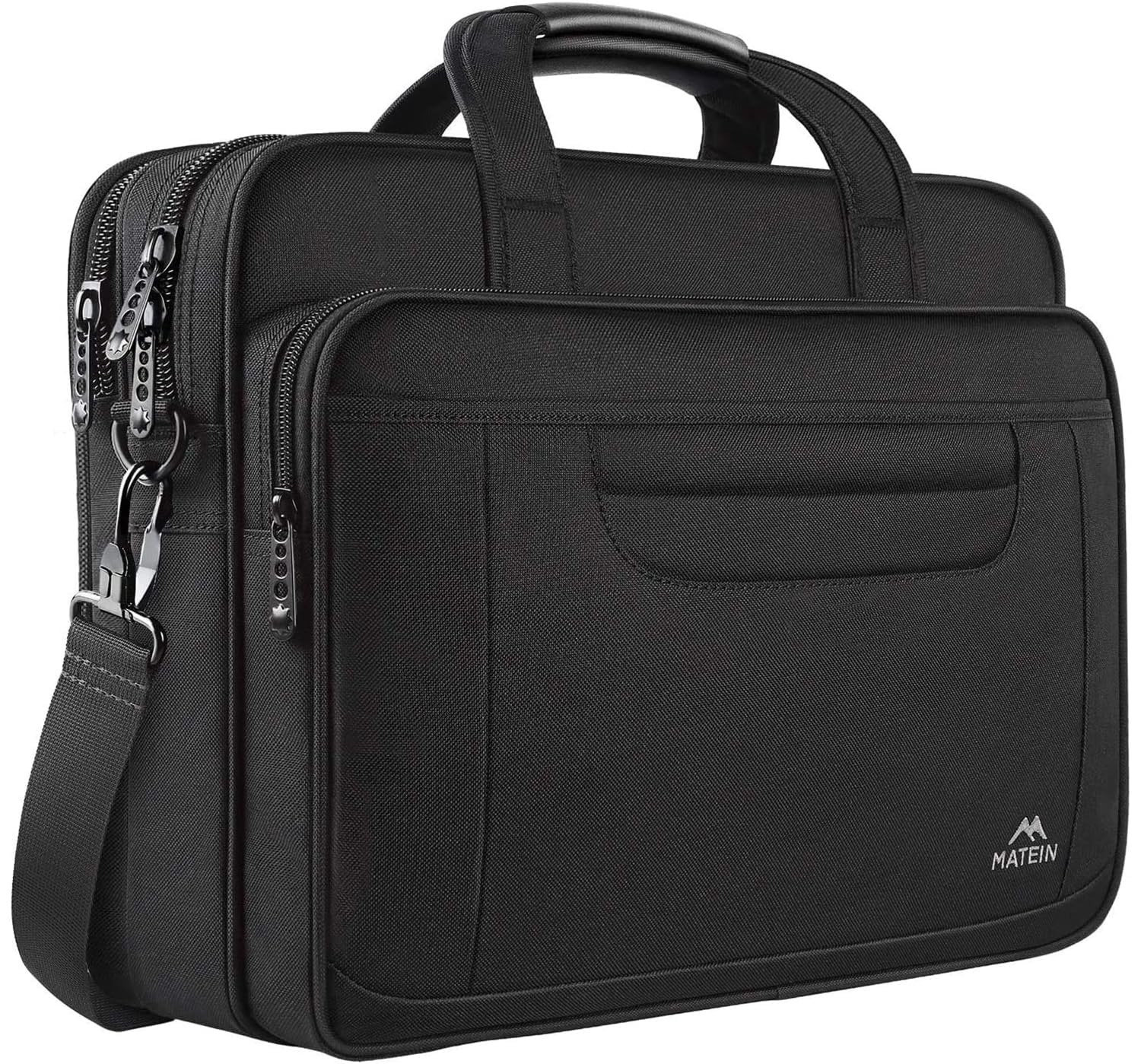 MATEIN 15.6 Inch Laptop Bag – Nylon Business Messenger Briefcase