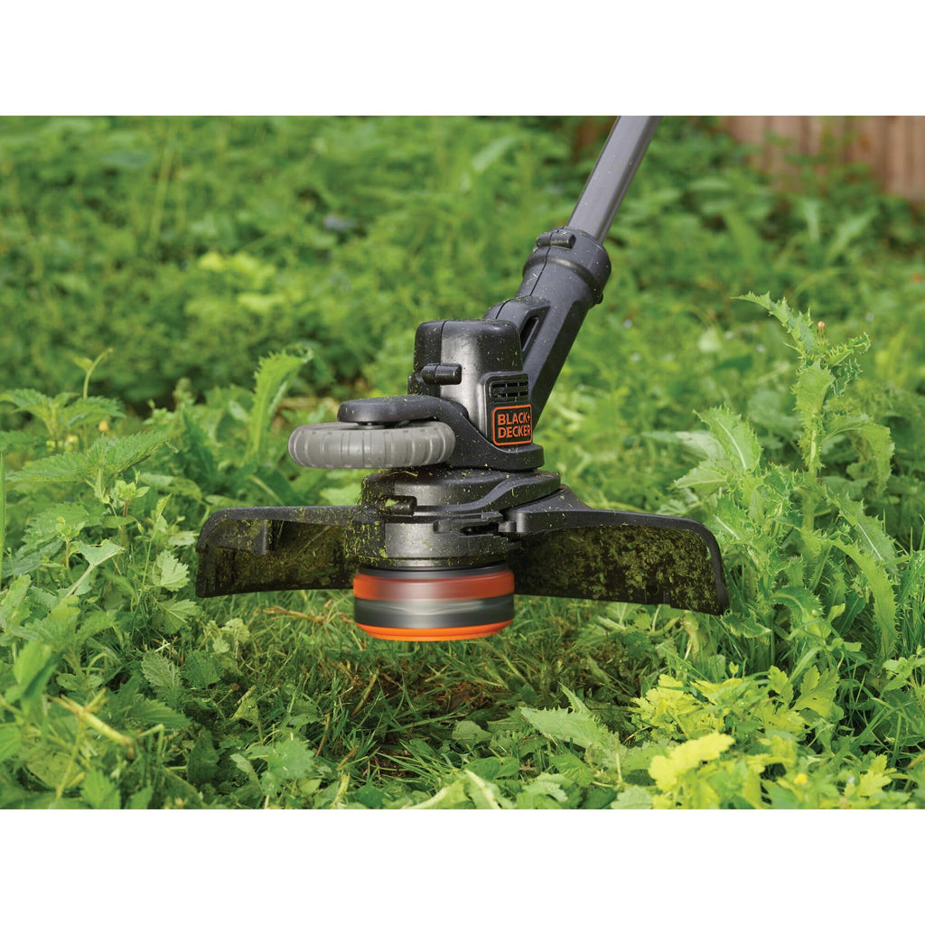 BLACK+DECKER Cordless Grass String Trimmer – 28cm, 18V (STC1820PC-XJ)