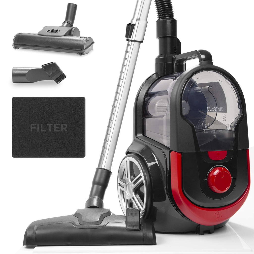 Duronic VC7020 Bagless Cylinder Vacuum Cleaner | 700W HEPA Cyclonic