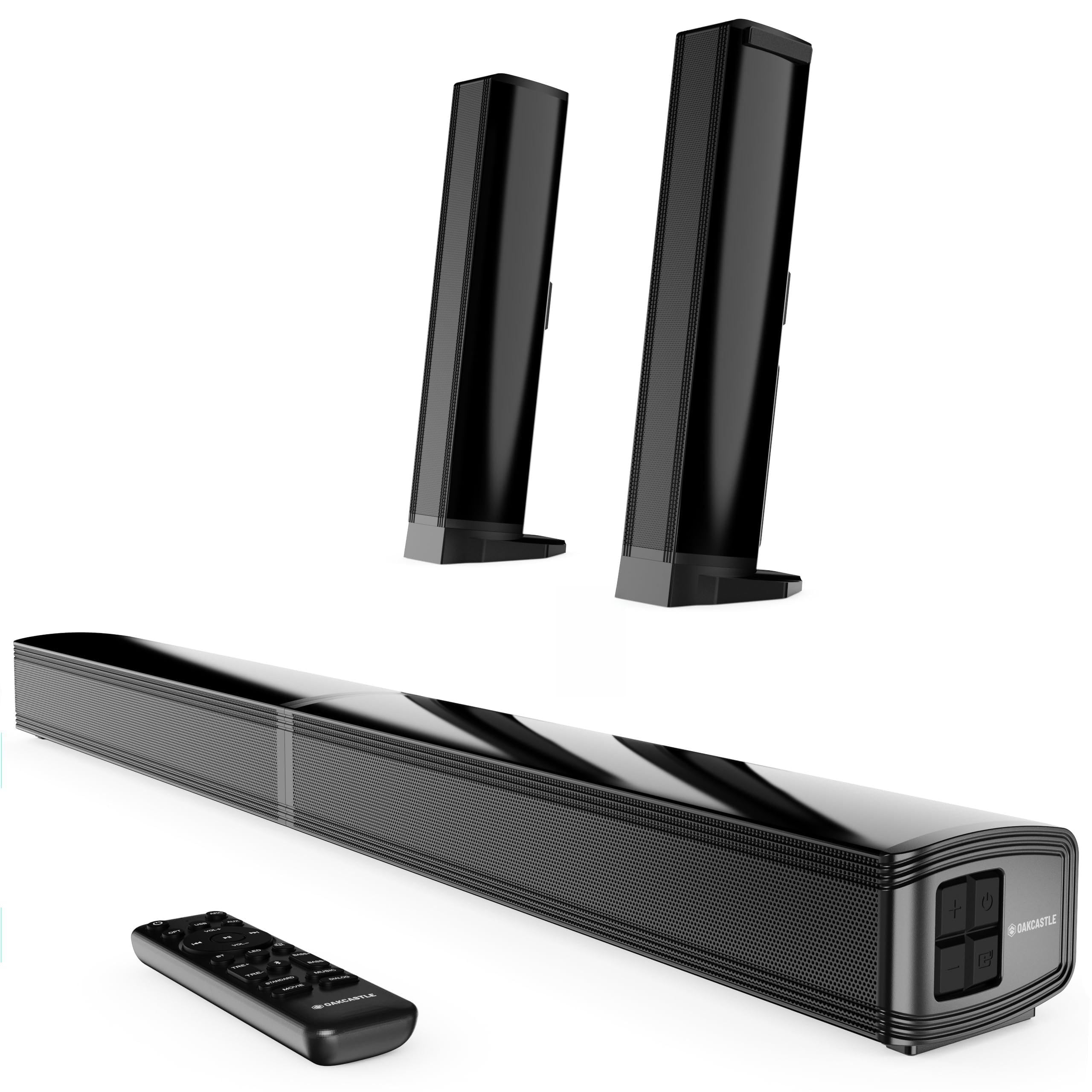Oakcastle SB80 120W 2.2 Channel Split Soundbar with Bluetooth & HDMI ARC
