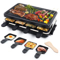 Raclette Grill – 8 Person Non-Stick Electric Indoor Grill