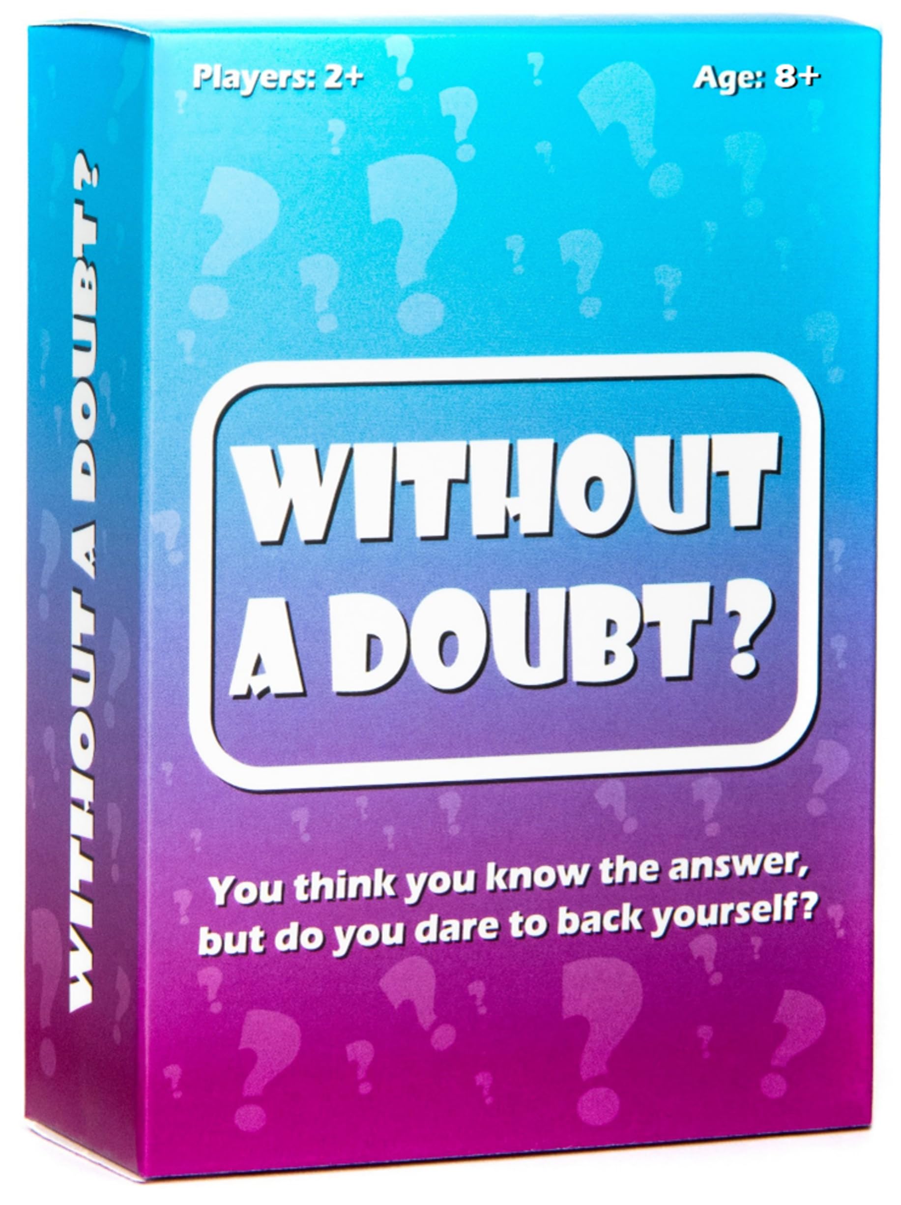 Without A Doubt? Family Quiz Game – Hilarious Trivia Card Game for All Ages