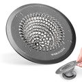 WOKDADA Shower Hair Drain Catcher, Easy Clean Bathtub Drain Hair Catcher, Fast Drainage Tub Drain Protector - image 1