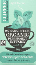 Clipper Organic Peppermint Herbal Tea - 150 Teabags (Pack of 6)