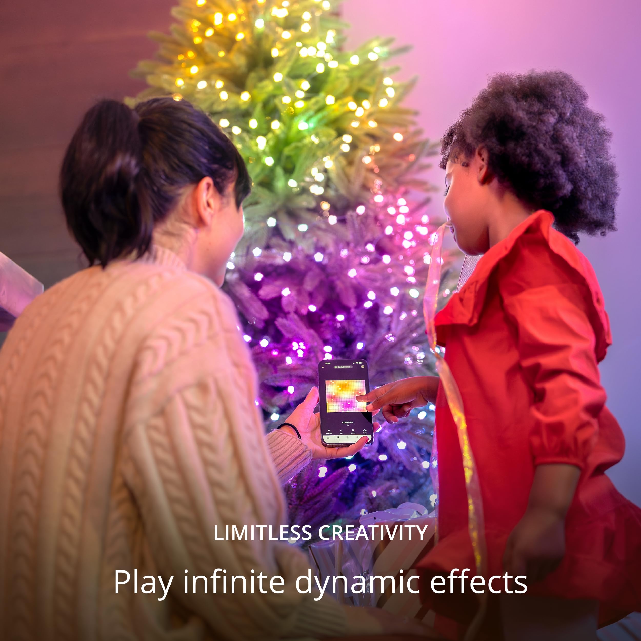 Twinkly Strings USB-C Candle 100 LED RGB Multicolor Smart Light String