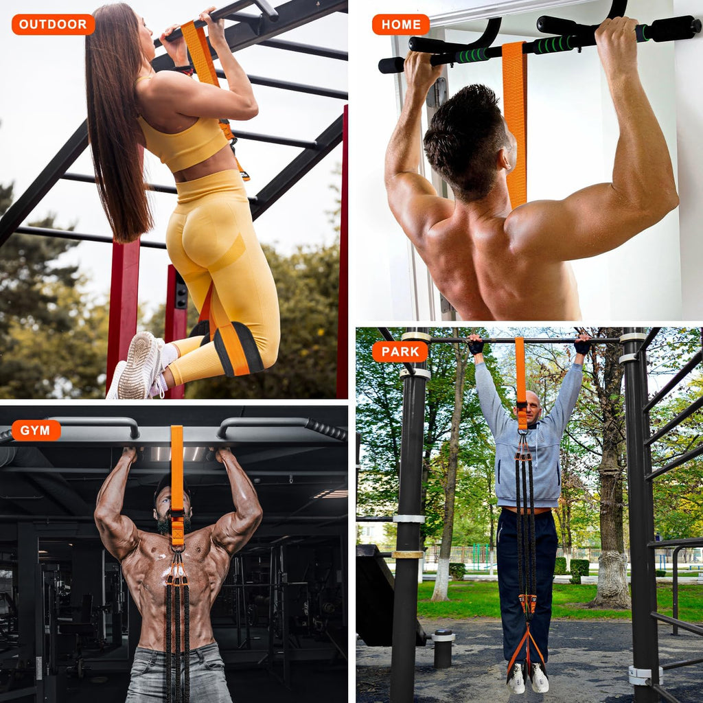 Pull Up Assistance Bands – Heavy Duty Adjustable Resistance