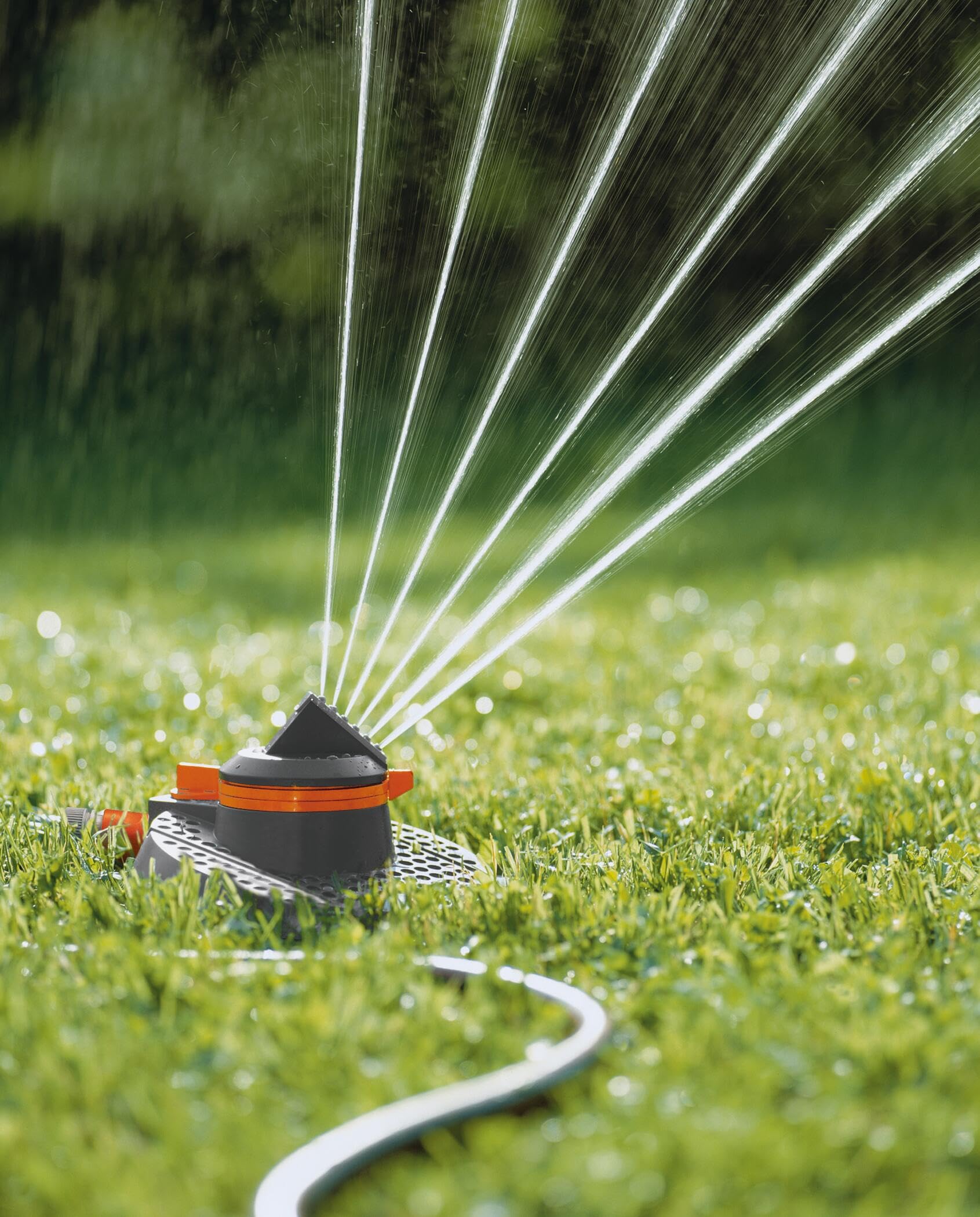 GARDENA Comfort Tango Part and Full Circle Sprinkler for 310 m² Areas