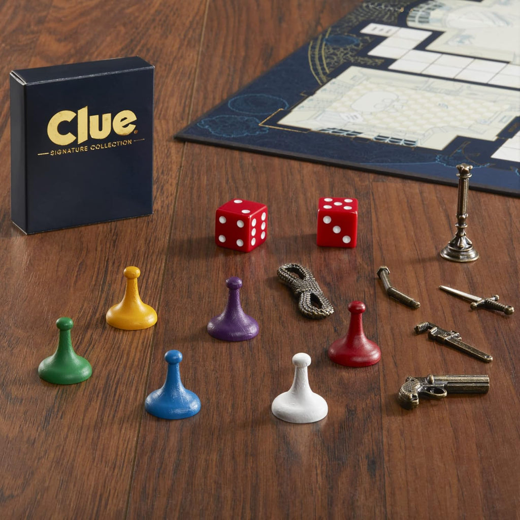 Hasbro Clue Signature Collection: Premium Mystery Family Board Game
