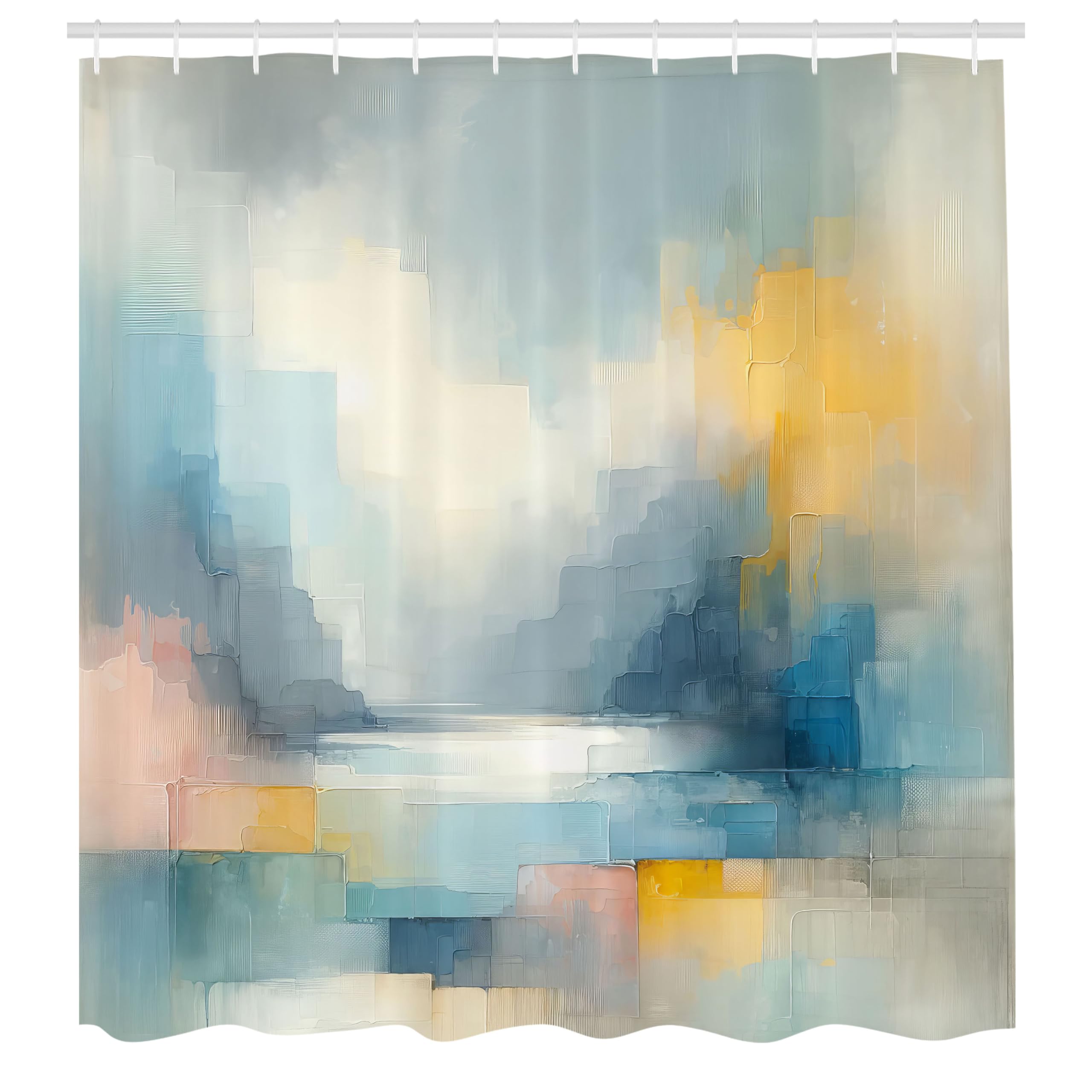Abakuhaus Modern Fabric Shower Curtain – Waterproof Turkish Decor, 175x200cm