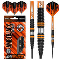 Red Dragon Amberjack Pro 2 Tungsten Darts Set - 25g Steel Tip