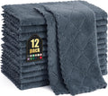 Moosfor Microfibre Cleaning Cloths | Lint-Free & Absorbent | 12 Pack