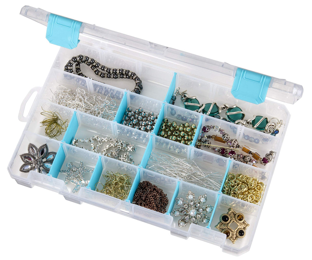 ArtBin 6847AG ZERUST Anti-Tarnish Box, 4 Compartment, Medium 10.75" x 7.375" - image 1
