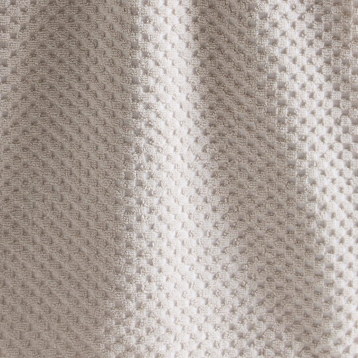 Dreams & Drapes Popcorn Check Hand Towel Natural – Soft Absorbent 100% Cotton Jacquard Check Bathroom Towel, Quick‑Dry - image 4