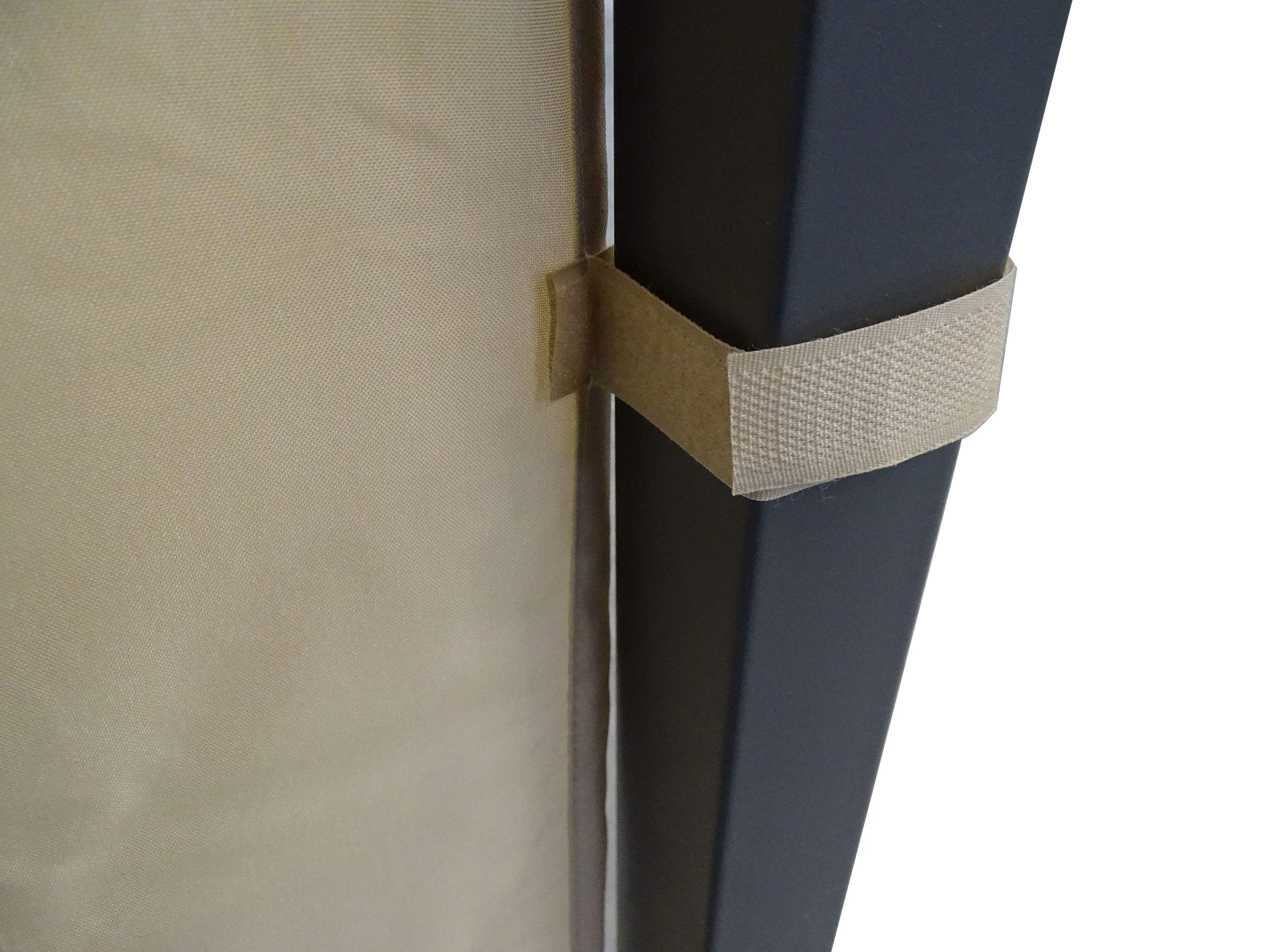 Quick-Star Gazebo Side Panels with PE Window, 3x3m, Sand - 2 Pack