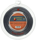 Kirschbaum Max Power Rough Tennis String Reel - Black, 1.25 mm