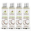 Tropicana Oil Organic Virgin Coconut Oil – 4x50ml Cold Pressed Bio Vegan