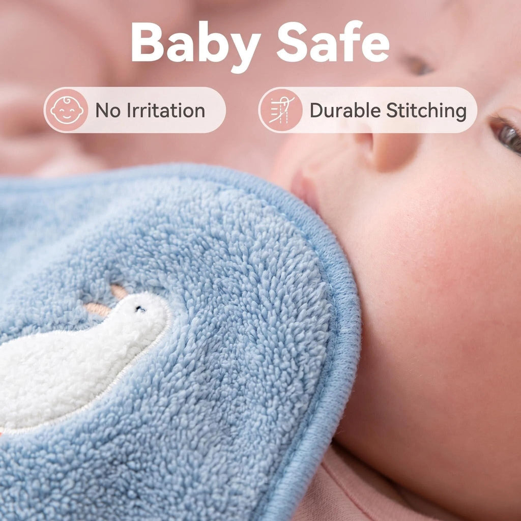 Embhlitfe 5Pcs Children's Facial Towel, Cute hand towel set Multicolor Fingertip Towels - image 4