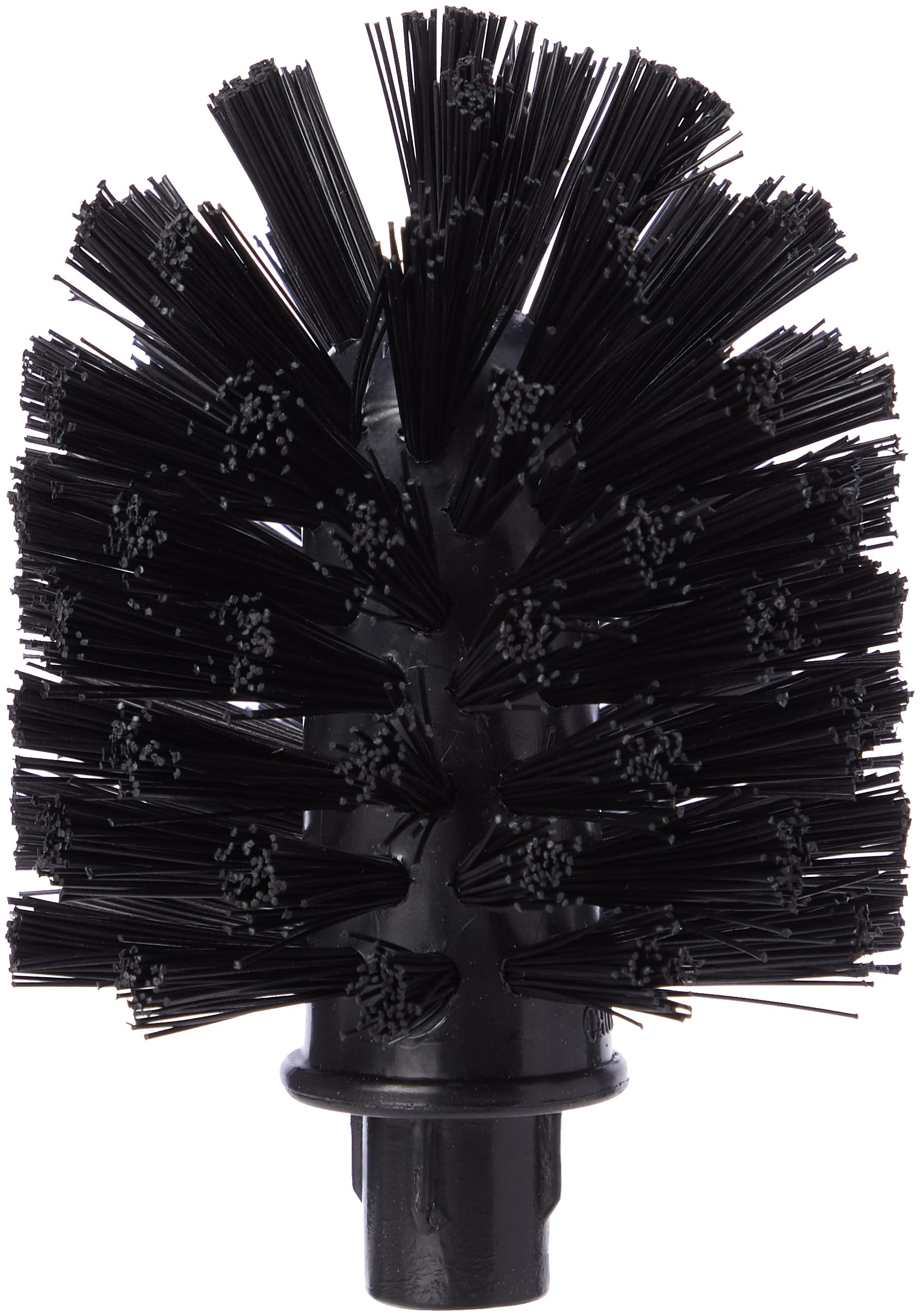 Smedbo Xtra Spare Toilet Brush Replacement - Black Plastic - 7.8cm