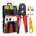 KAIWEETS Ferrule Crimping Tool Kit | 1200PCS Terminals | 0.25-10mm²