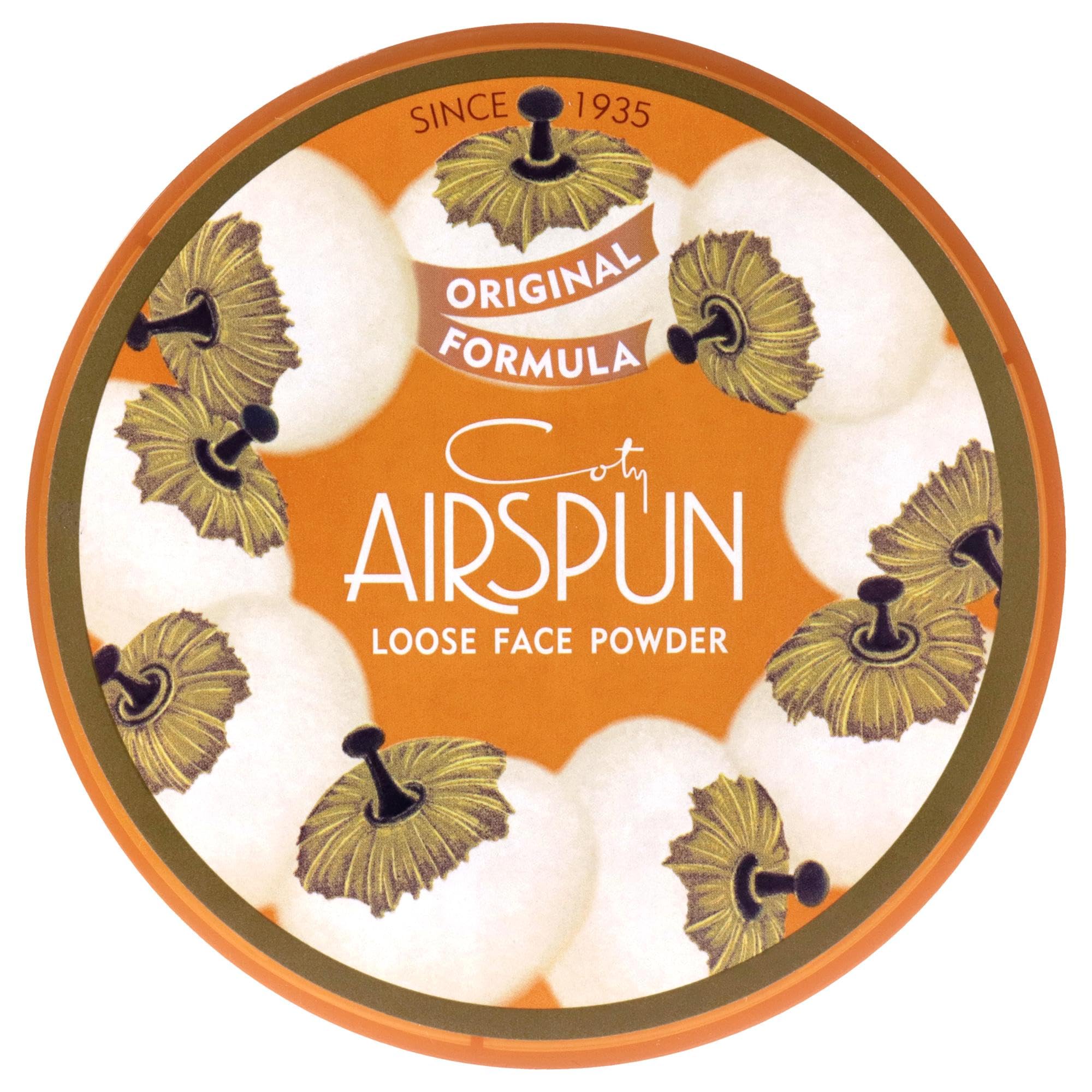 Coty Airspun Loose Face Setting Powder – Translucent – 2.3 oz
