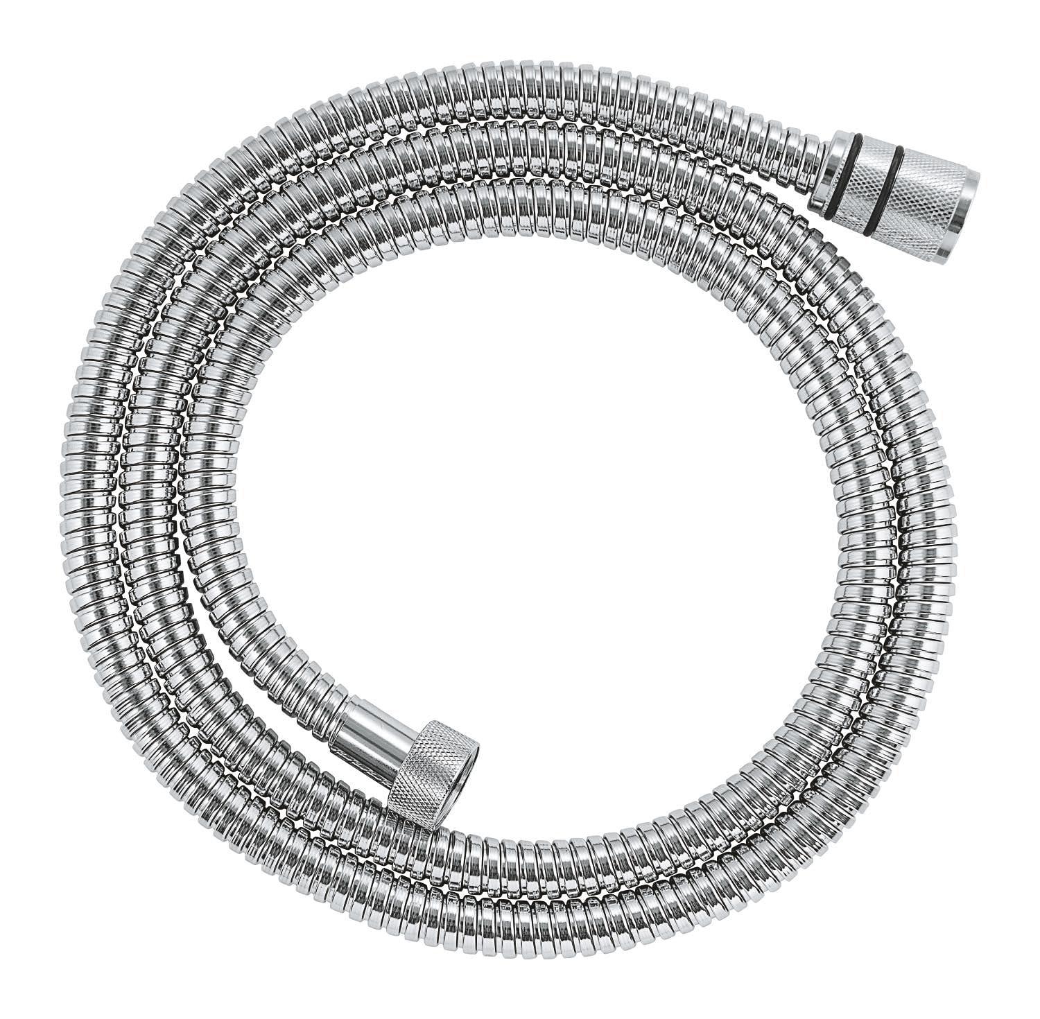 GROHE VitalioFlex Metal Shower Hose – 1.5m Long-Life TwistStop Chrome