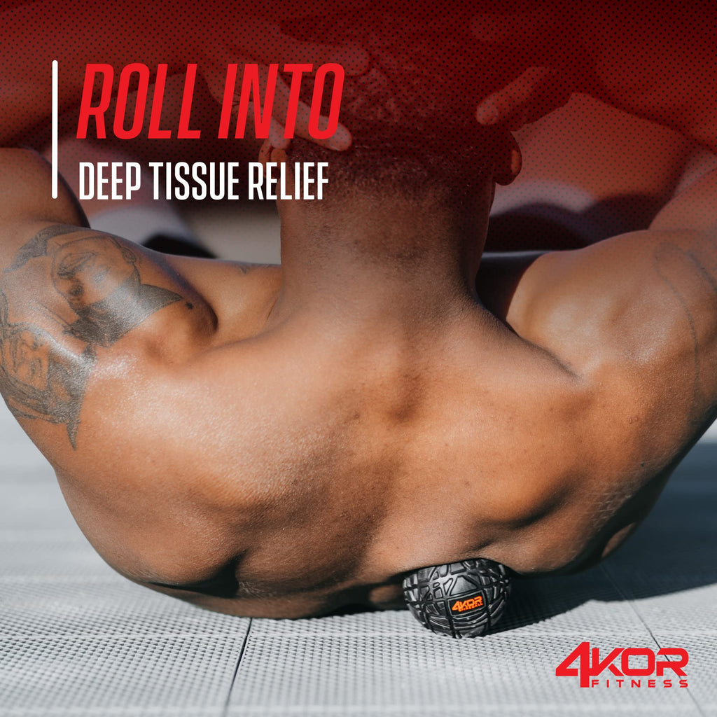 4KOR Fitness Massage Balls Set – Deep Tissue Myofascial Release Kit