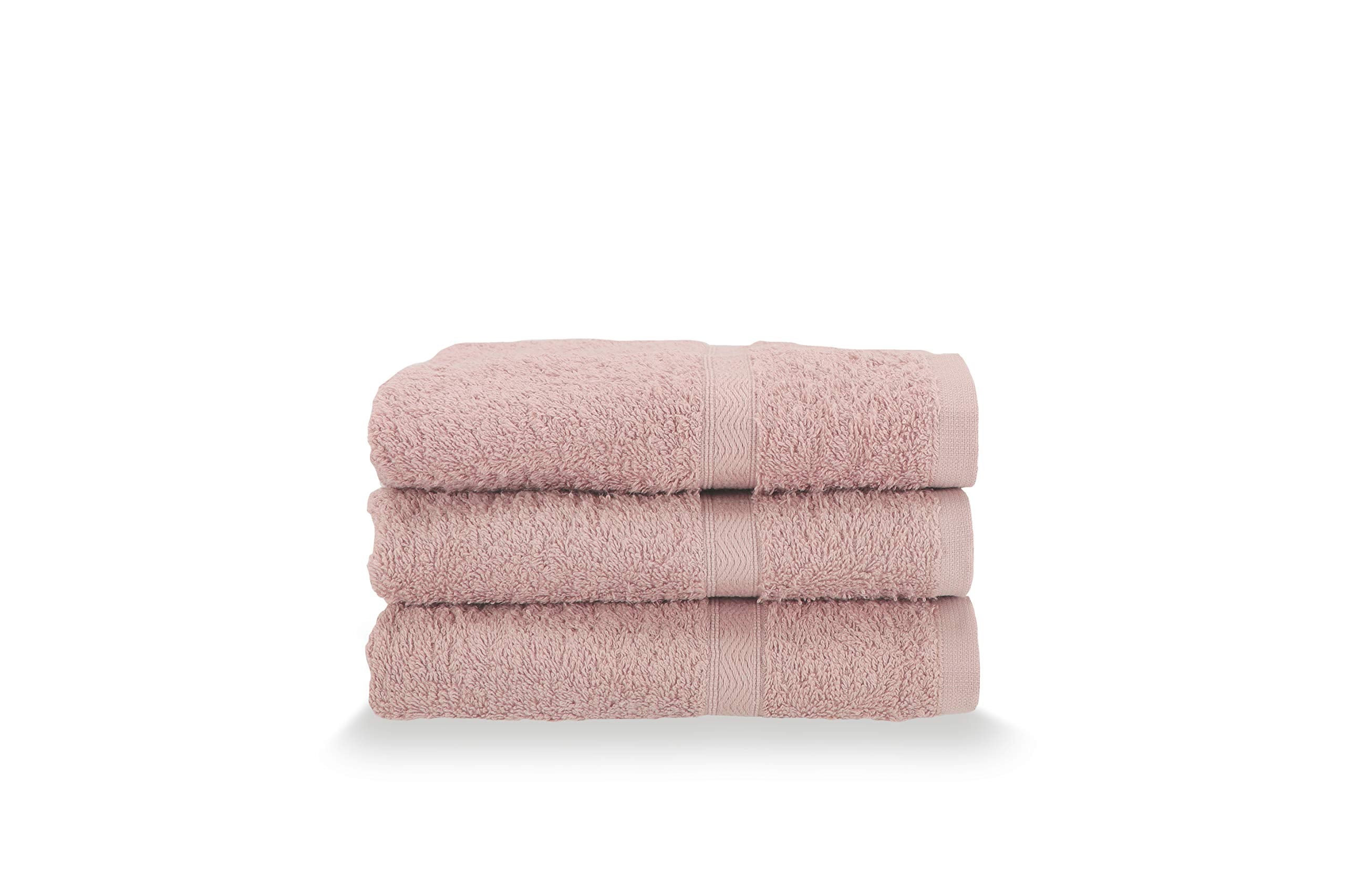 Gabel Guest Towels – Set of 3 Pure Cotton Terry Sponge, 40 x 60 cm