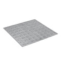 TATAY Alfombra de Baño Antideslizante Barcelona – PVC Gris 54x54 cm