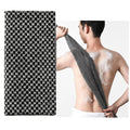 90cm Extra Long Exfoliating Towel for Back - Deep Clean Dead Skin Remover, Gentle Mesh Body Scrubber with Rich Lather