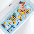 UNEEDE Baby Bath Mat Non Slip - 100x40cm - image 1