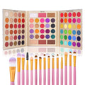 UCANBE 86 Colors Eyeshadow Palette with 15pcs Makeup Brushes Set