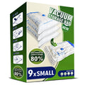 STORAGE MASTER Space Saver Bags for Travel and Home Reusable Vacuum Storage Bags Save 80% More Storage Space Work with Vacuum Cleaner - image 1