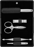Henckels Twinox 5-Piece Manicure Set | Stainless Steel Grooming Kit