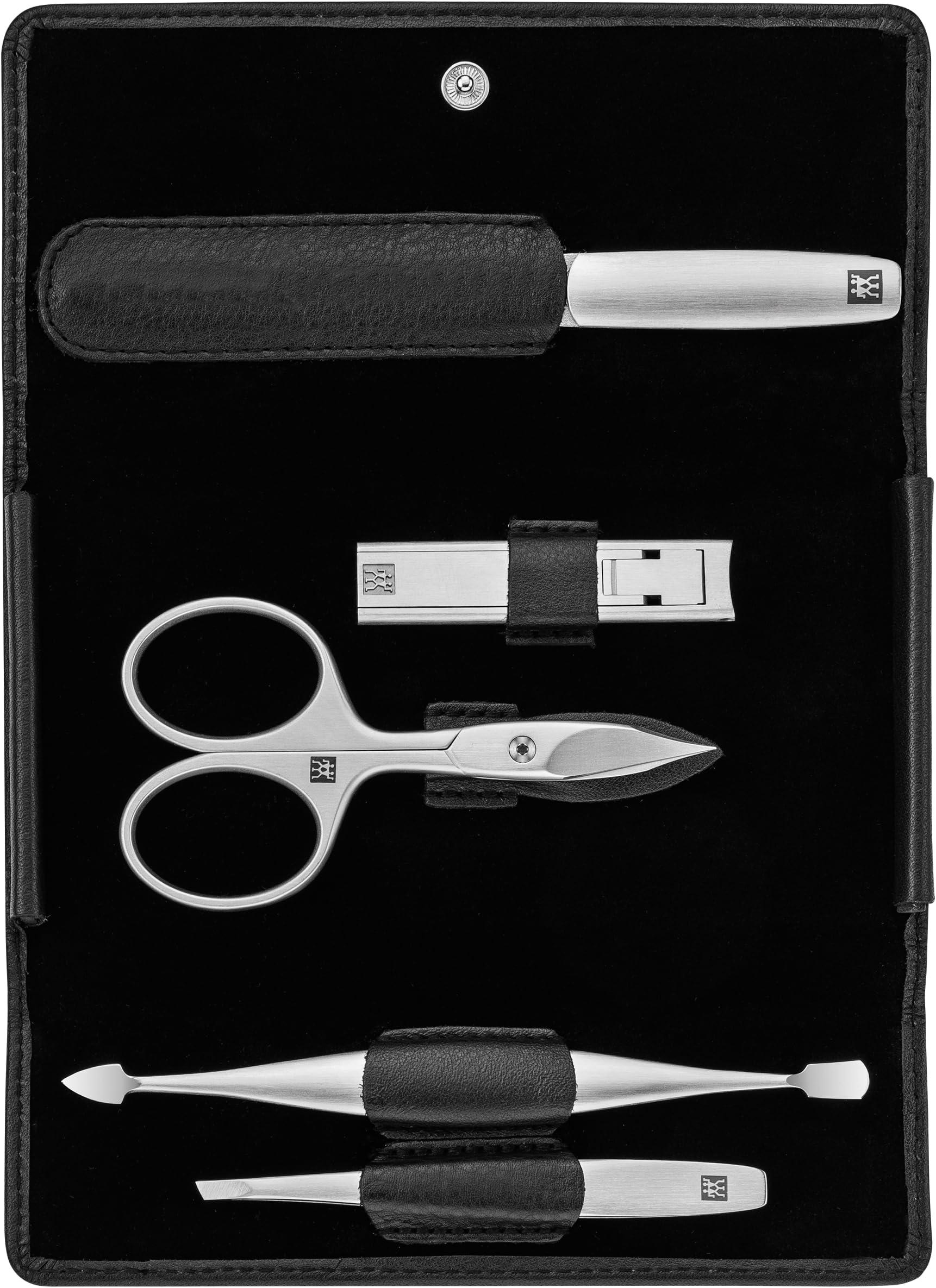 Henckels Twinox 5-Piece Manicure Set | Stainless Steel Grooming Kit