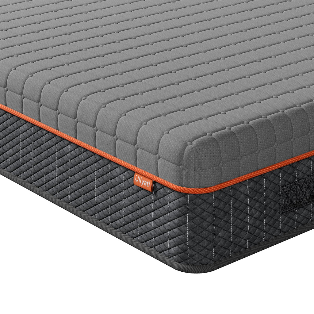 Uliyati Double Mattresses Gel Memory Foam Mattress, Medium, 135x190x20CM - image 1