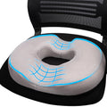 Bomiclss Donut Chair Seat Cushion with Center Hole & U-Shaped Cutout, Memory Foam Office Chair Cushions