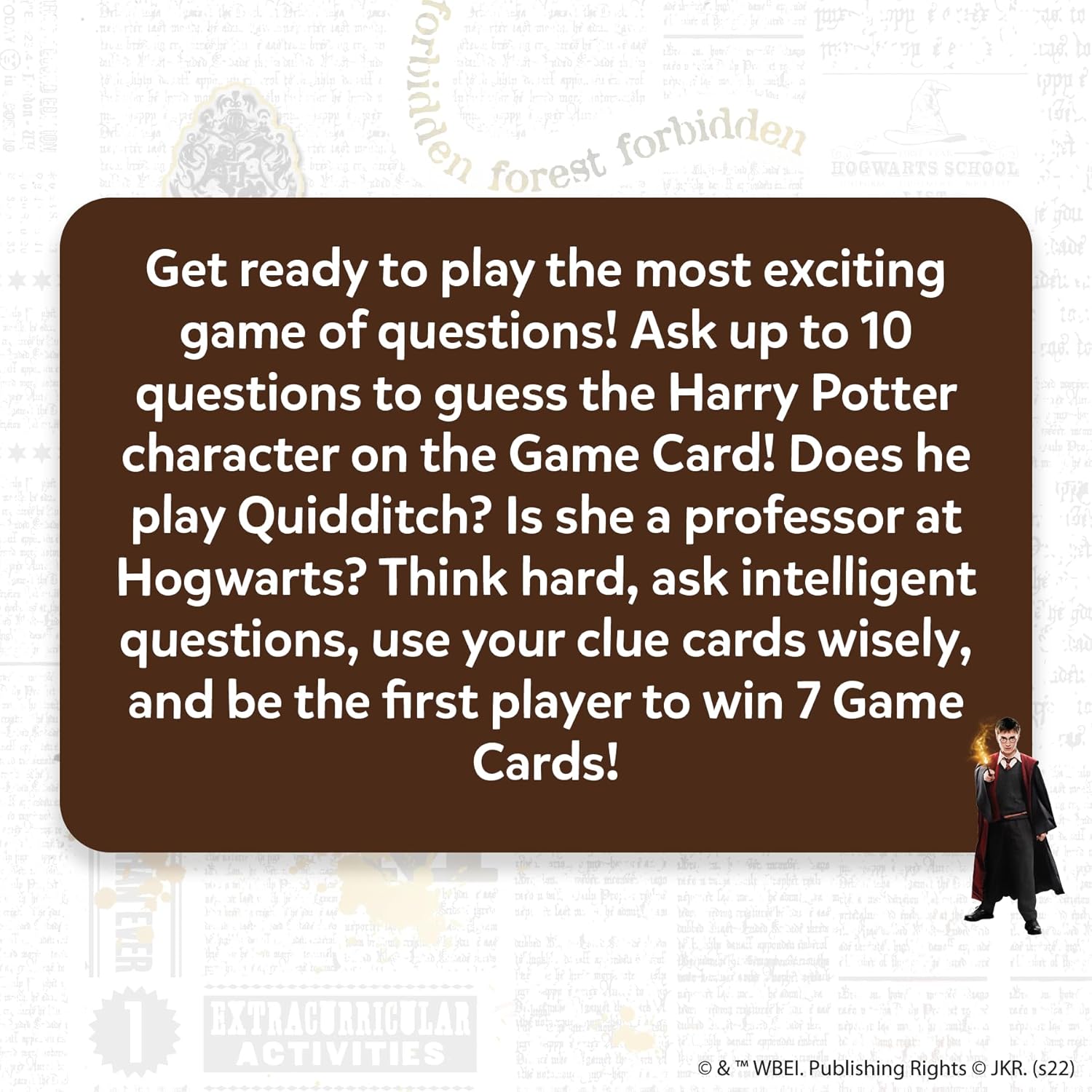 Skillmatics Guess in 10 Harry Potter Trivia Card Game for Families
