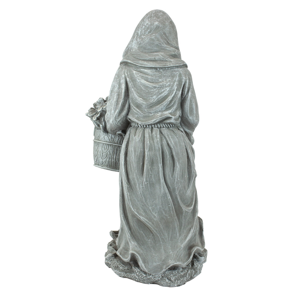 Design Toscano St. Fiacre Patron Saint Garden Statue – Gothic Stone