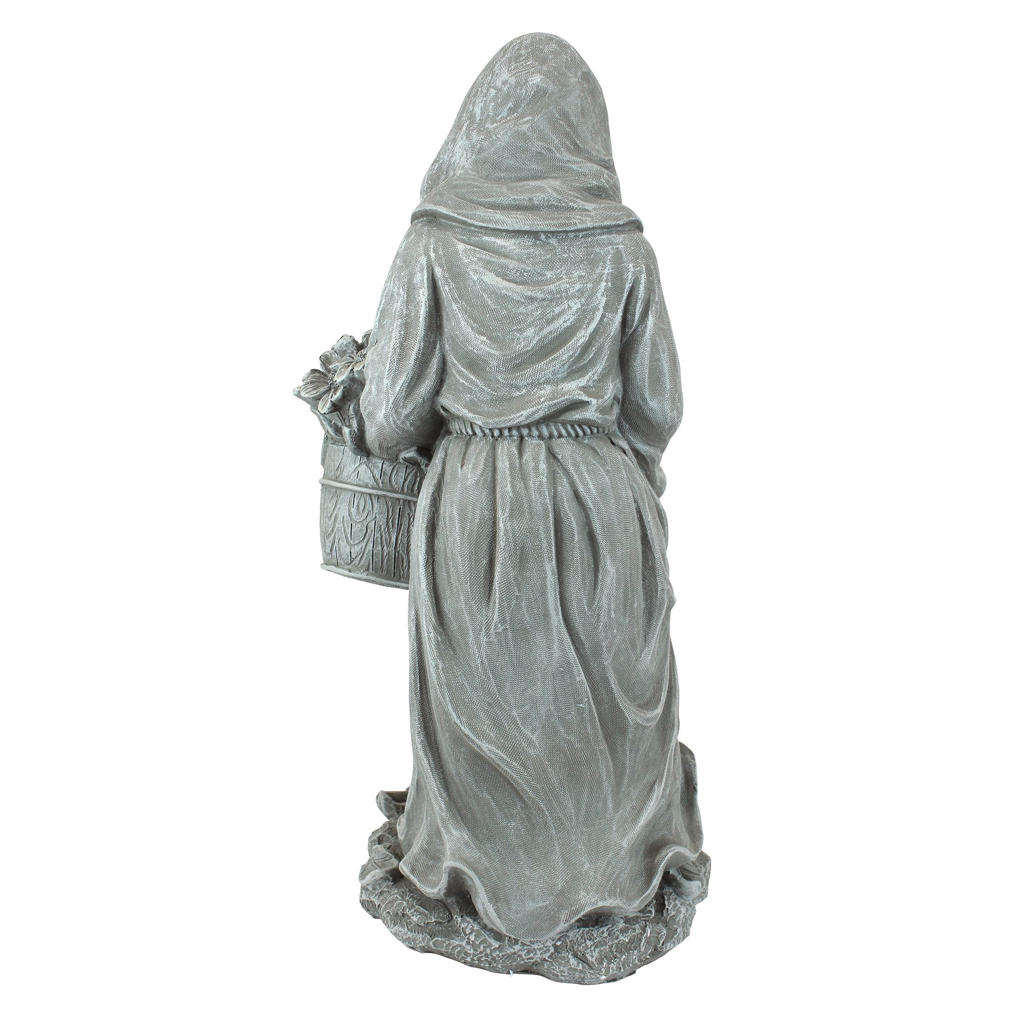 Design Toscano St. Fiacre Patron Saint Garden Statue – Gothic Stone