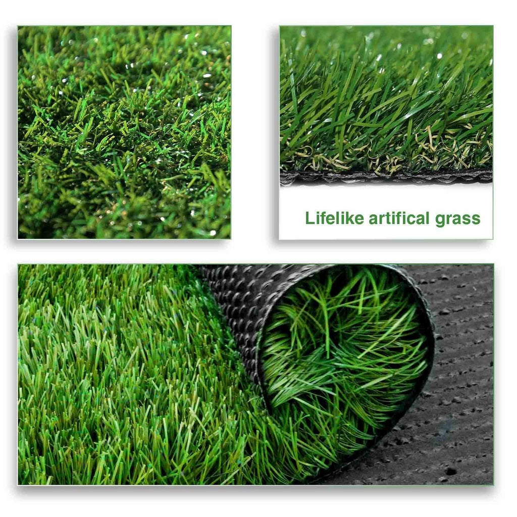 LITA Premium Artificial Grass Turf - 10mm High Density Synthetic Lawn