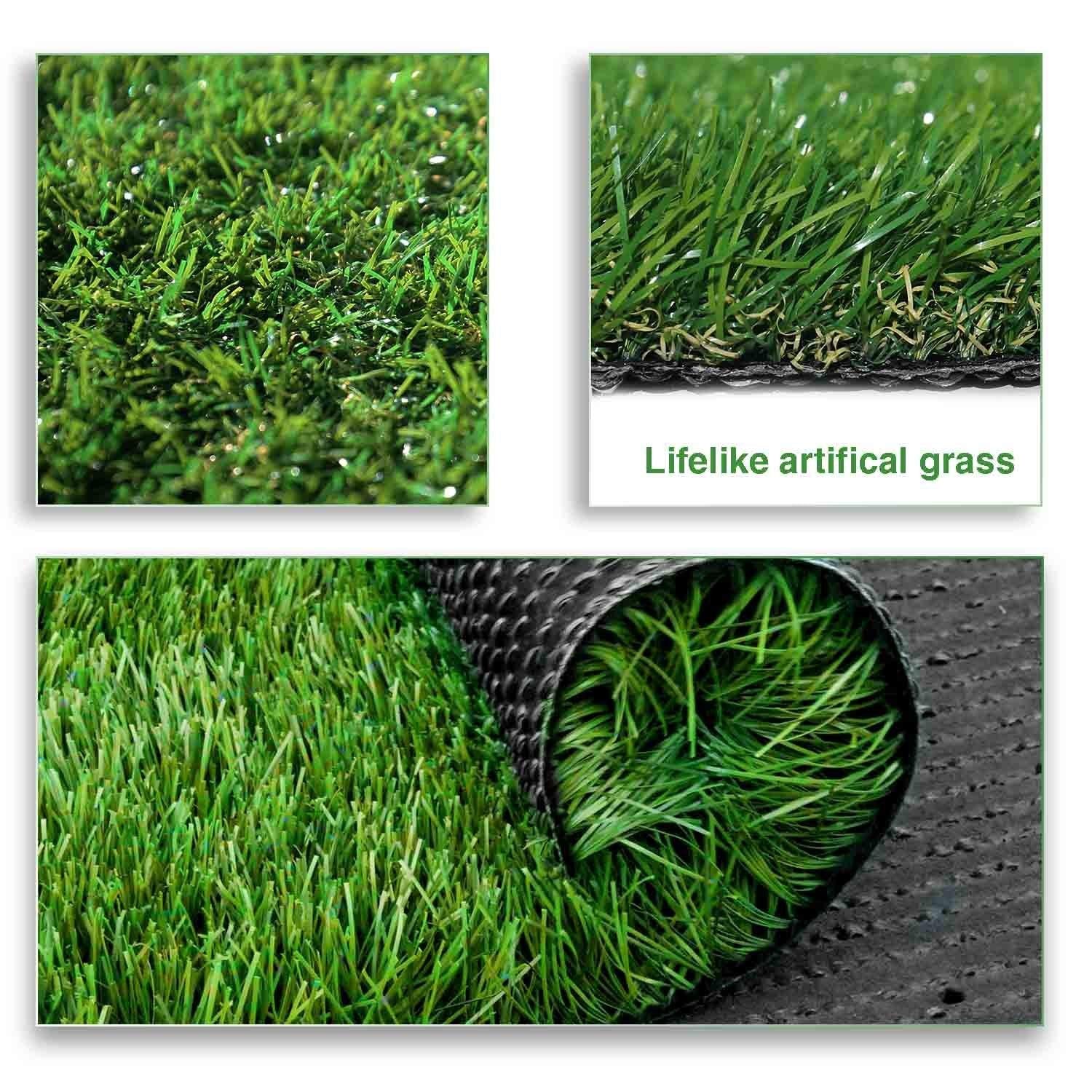 LITA Premium Artificial Grass Turf - 10mm High Density Synthetic Lawn