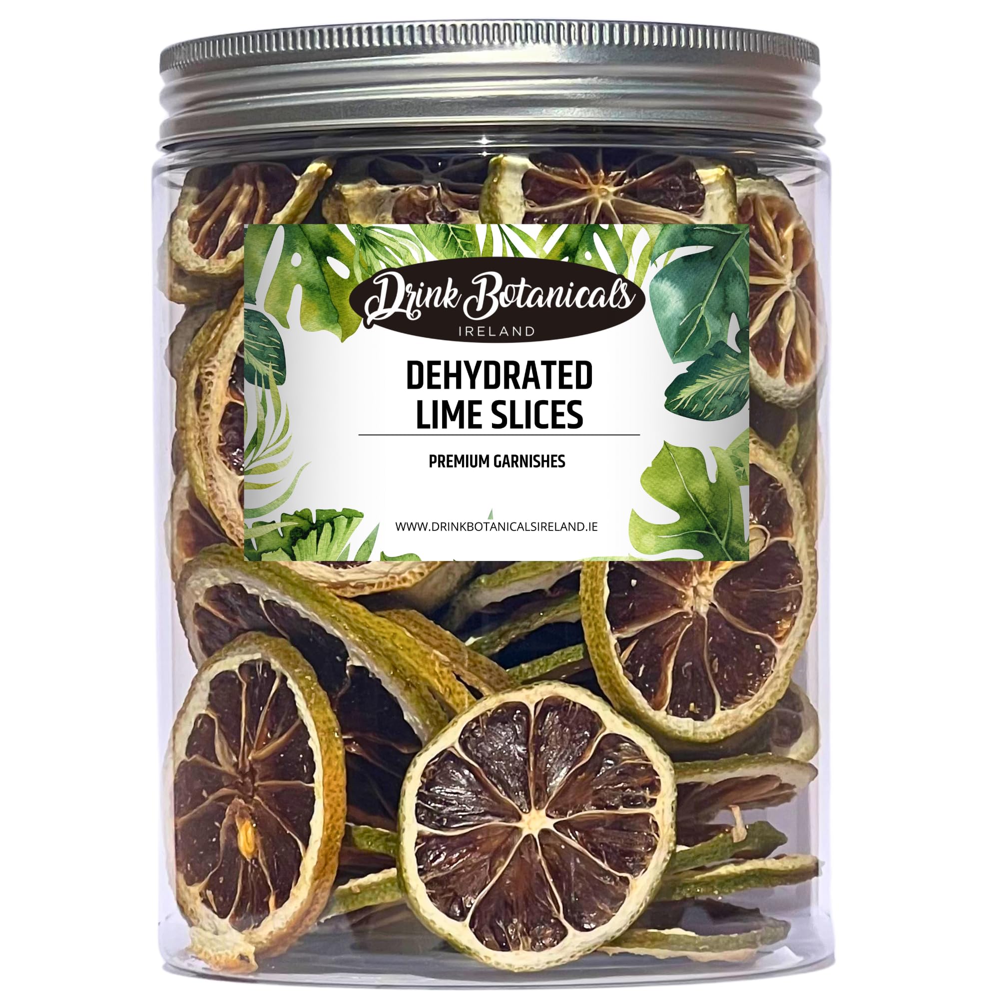 Dehydrated Dried Lime Slices | 100% Natural Cocktail Garnish