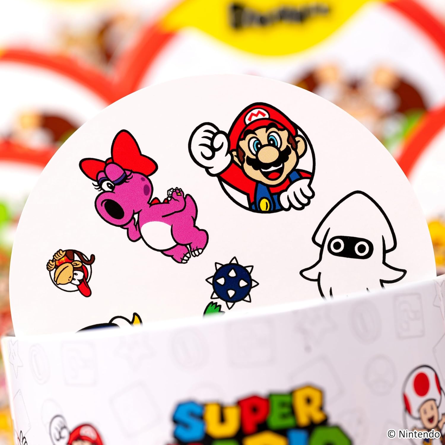 Dobble Super Mario Card Game - Family Speed and Observation Travel Game