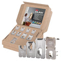 3M CLAW Plasterboard Picture Hanger Assorted Pack - 9 Heavy Duty Hooks