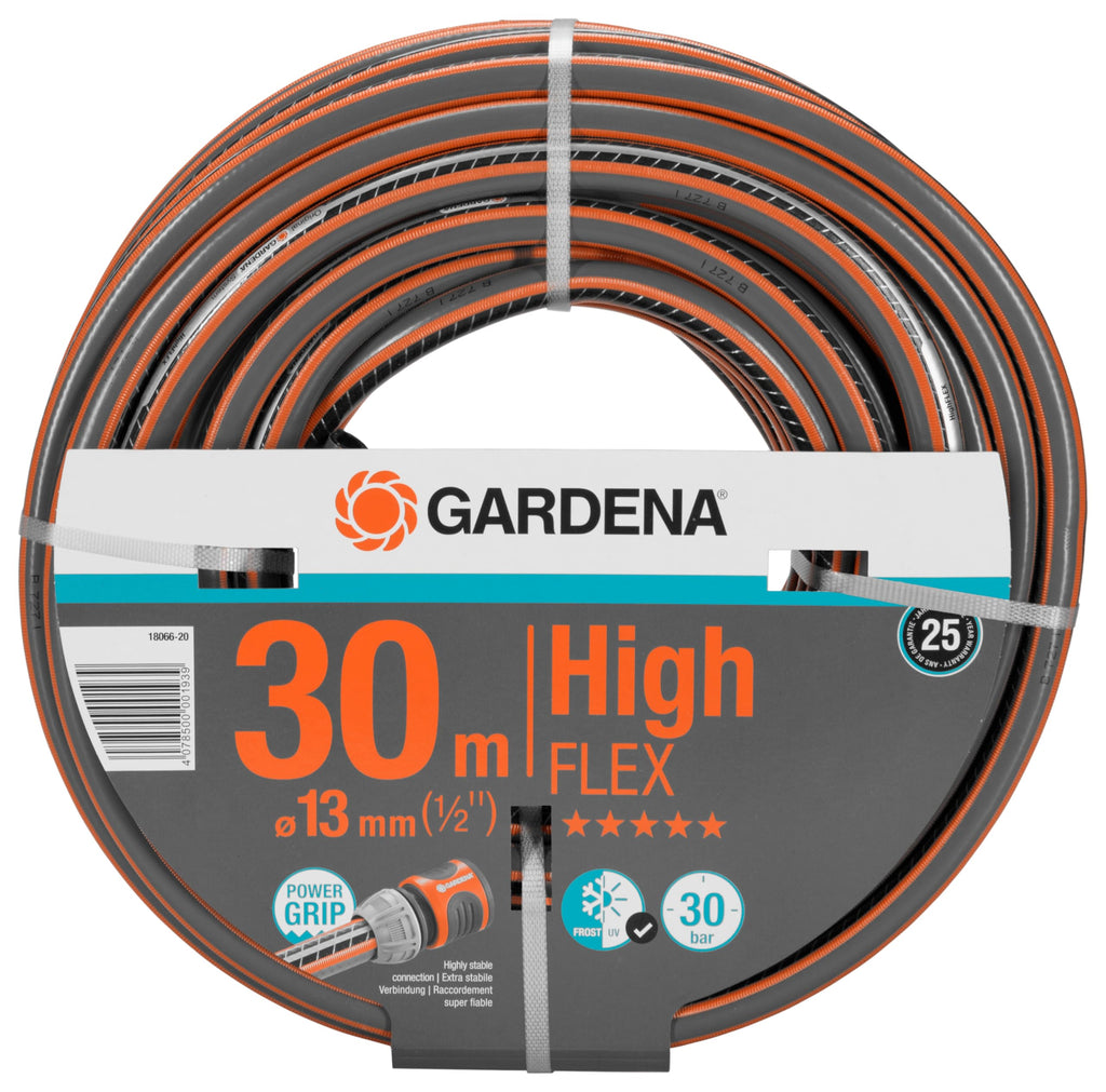Gardena Comfort HighFLEX Garden Hose | 13mm (1/2") x 30m | UV Resistant
