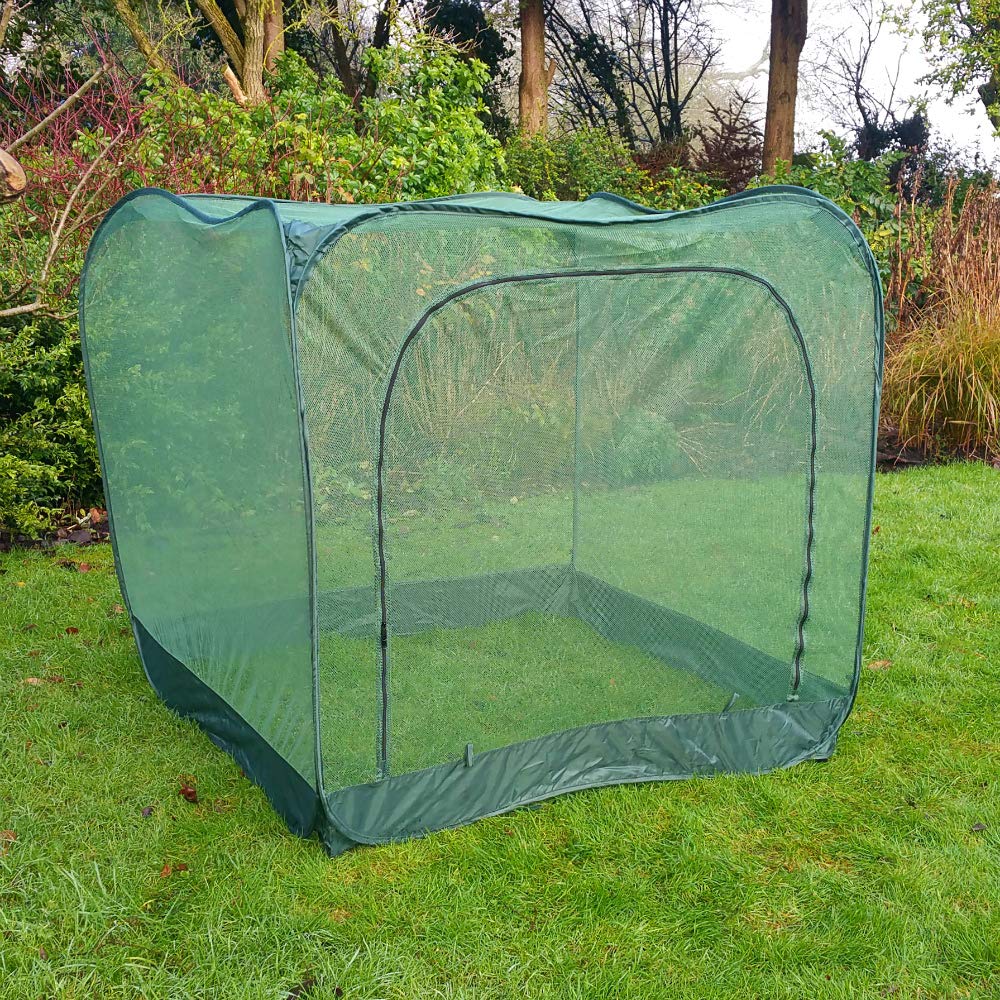 GardenSkill Pop-Up Fruit & Veg Cage – 4mm Anti-Bird Netting, 1.35m High