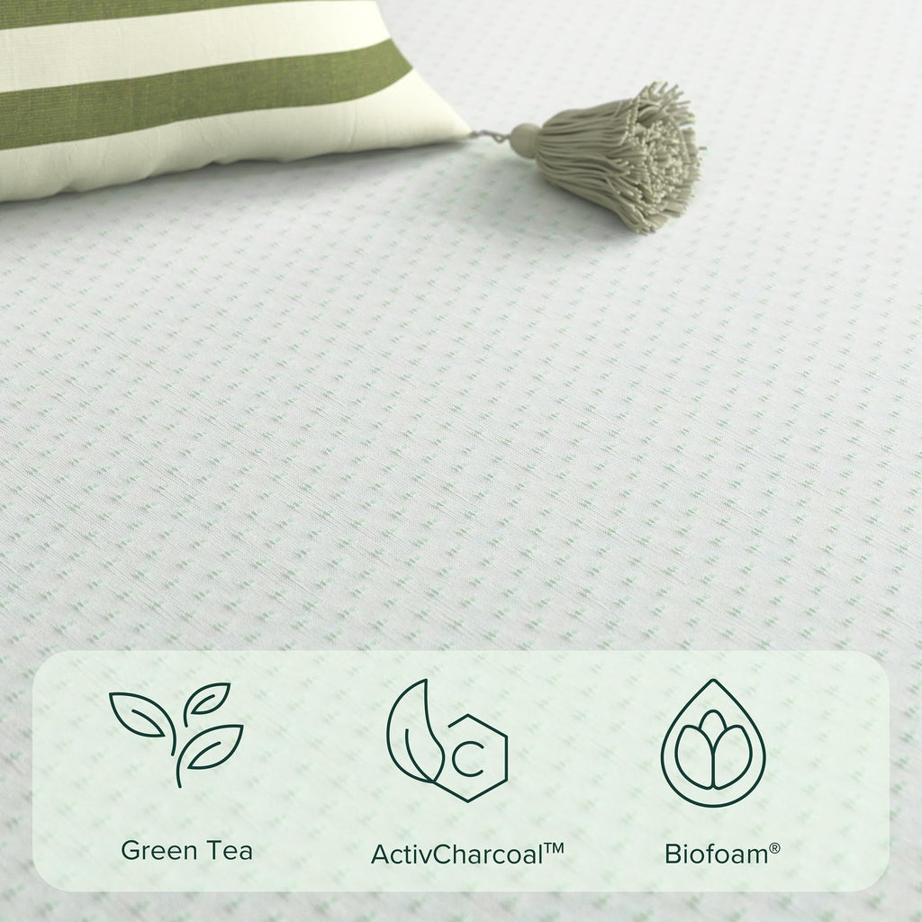 Zinus Single Memory Foam Mattress – 5-Zone Orthopaedic Support – 90x190cm