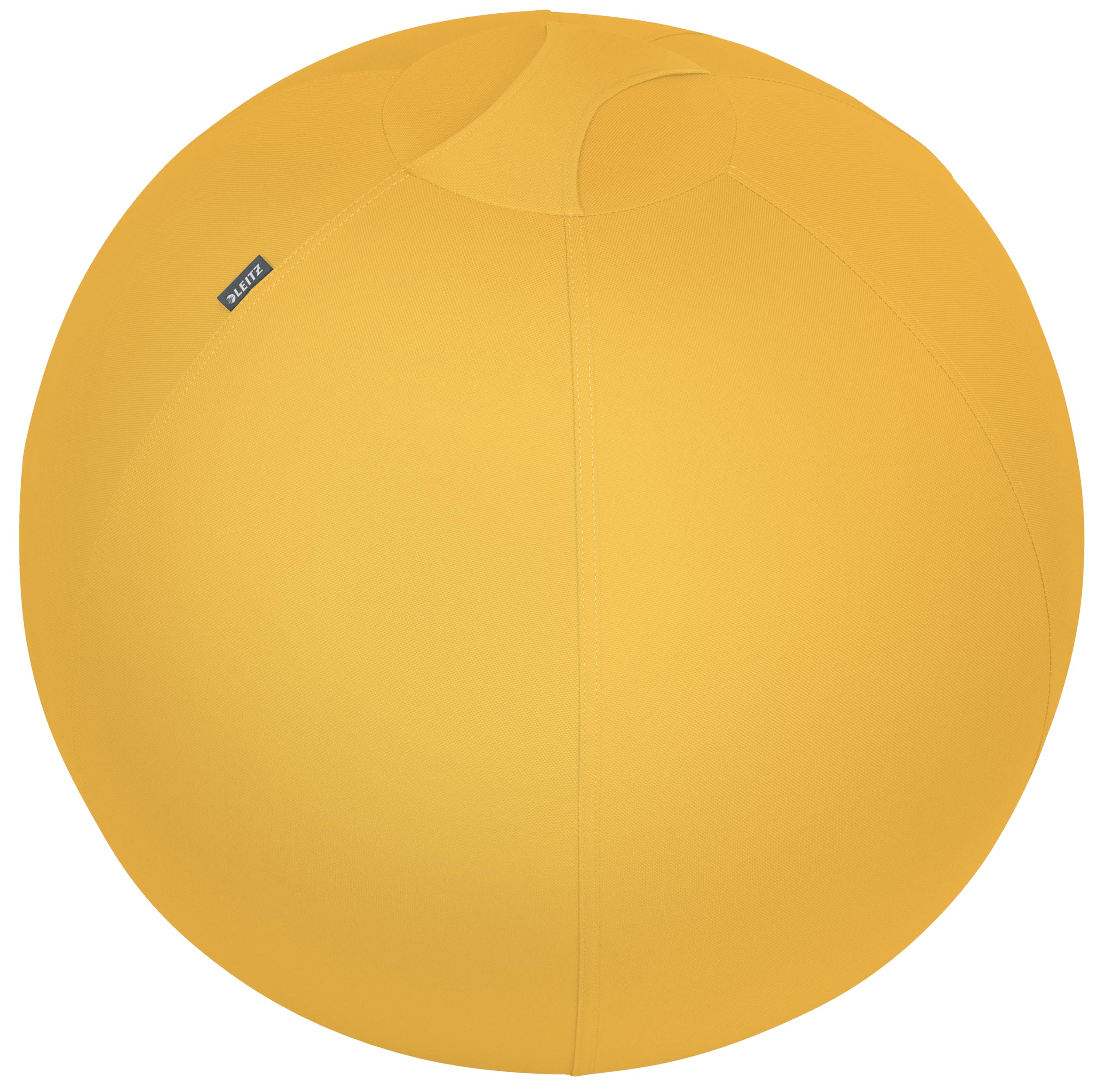 Leitz Active Sitting Ball – 65cm Ergonomic Exercise Chair, Warm Yellow