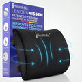 Healthfix® Car Lumbar Support Pillow | Back Cushion to Help Improve Posture Hard