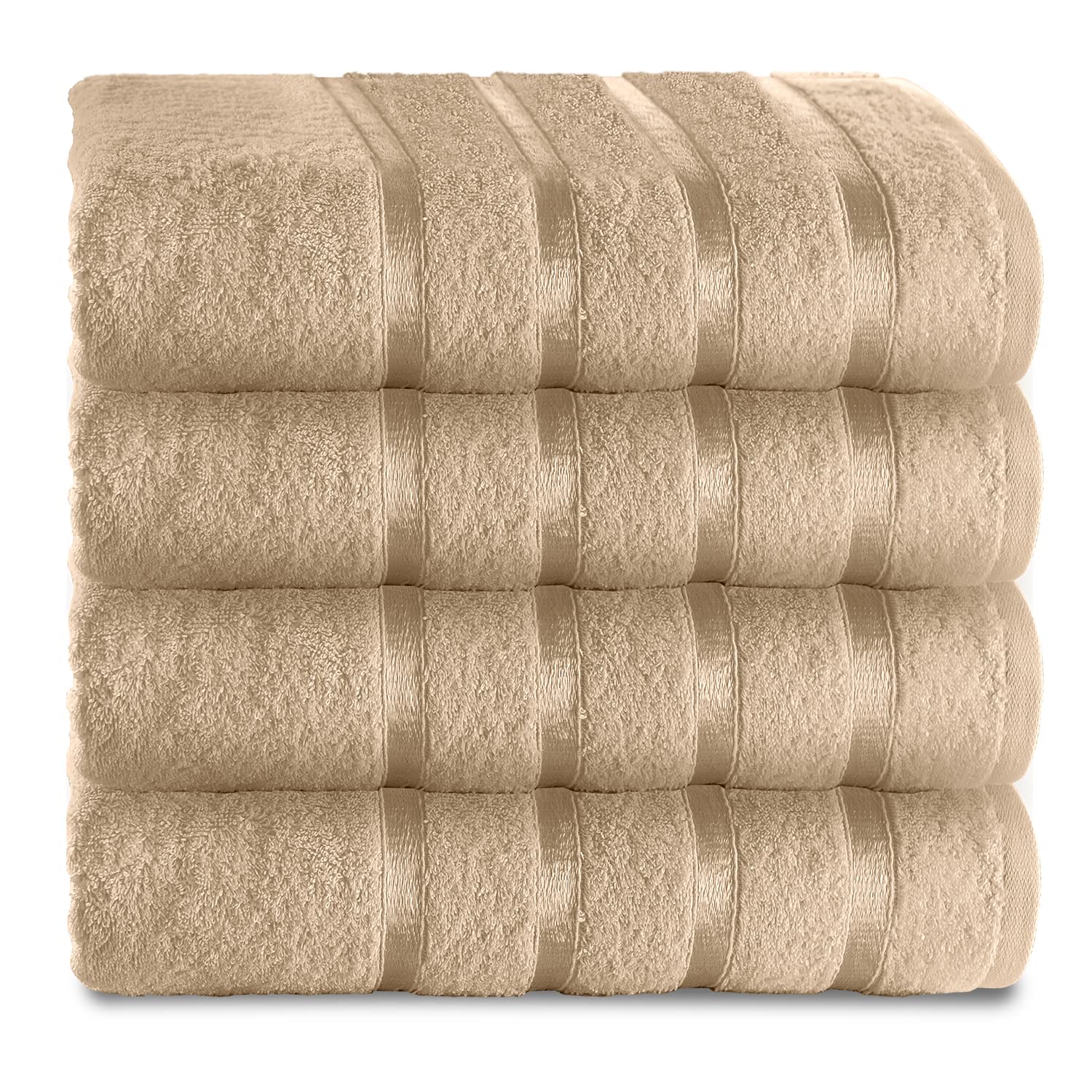 GC Gaveno Cavailia Egyptian Cotton Towels – 500 GSM 4PK Bathroom Set